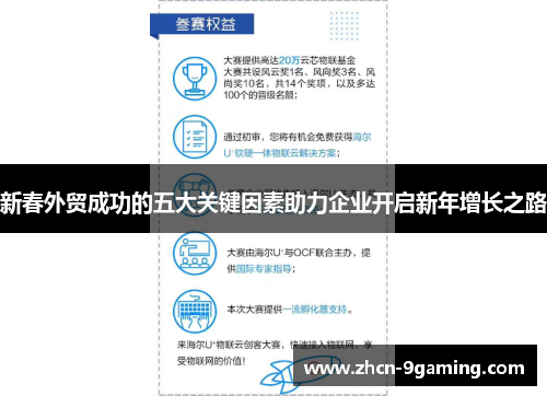 新春外贸成功的五大关键因素助力企业开启新年增长之路